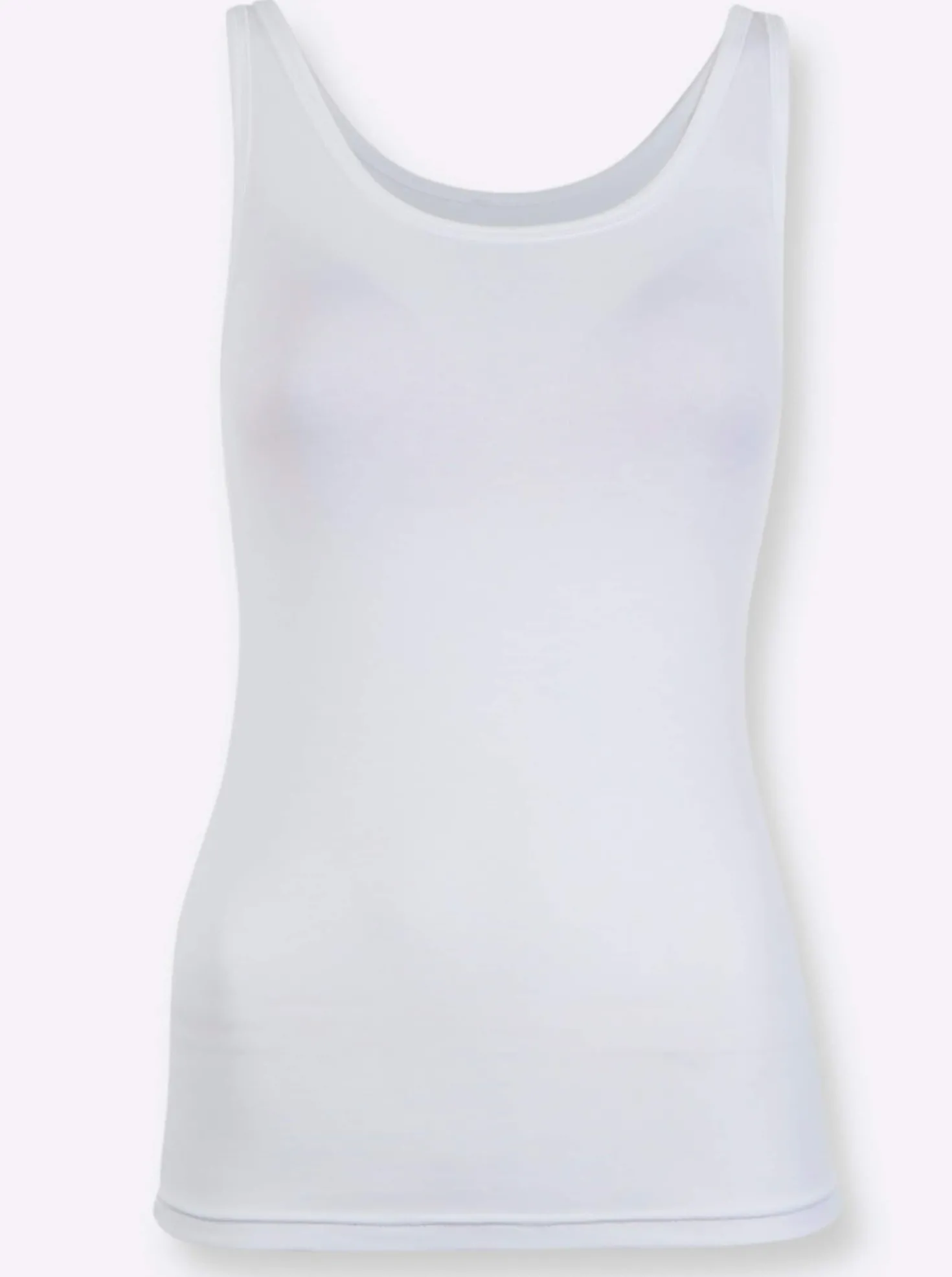 Achseltop mit breiten Trägern