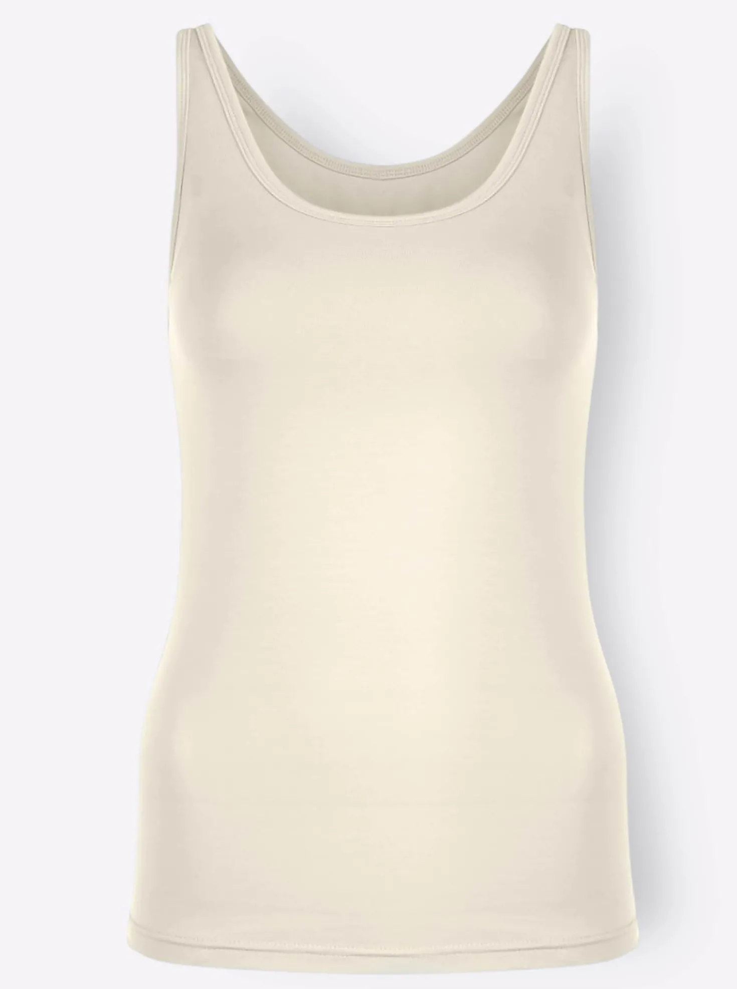 Achseltop mit breiten Trägern