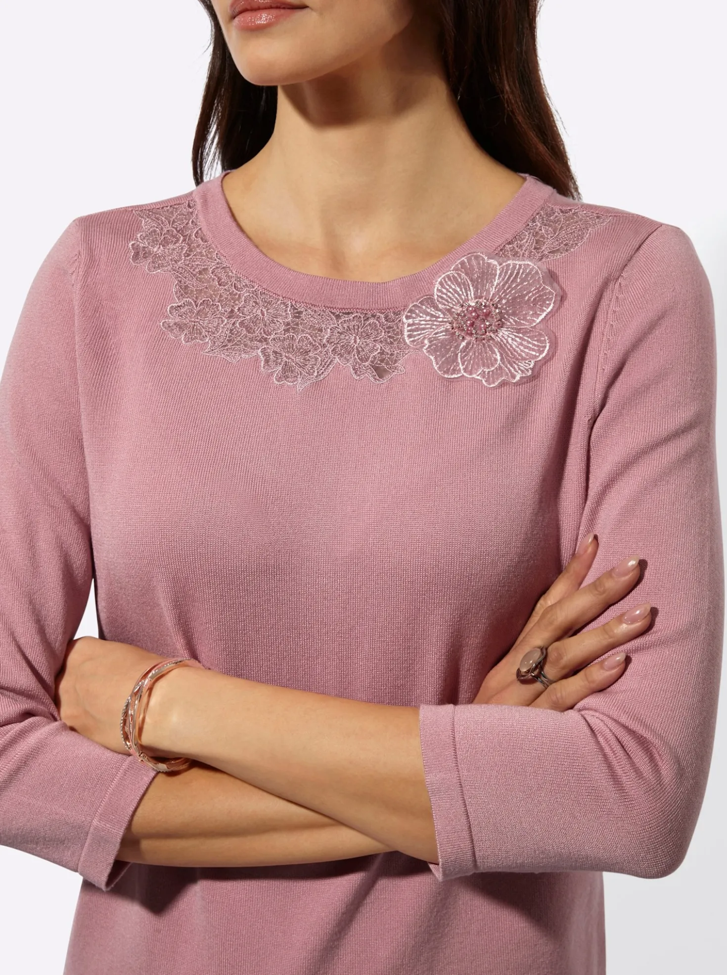 3/4-Arm-Pullover