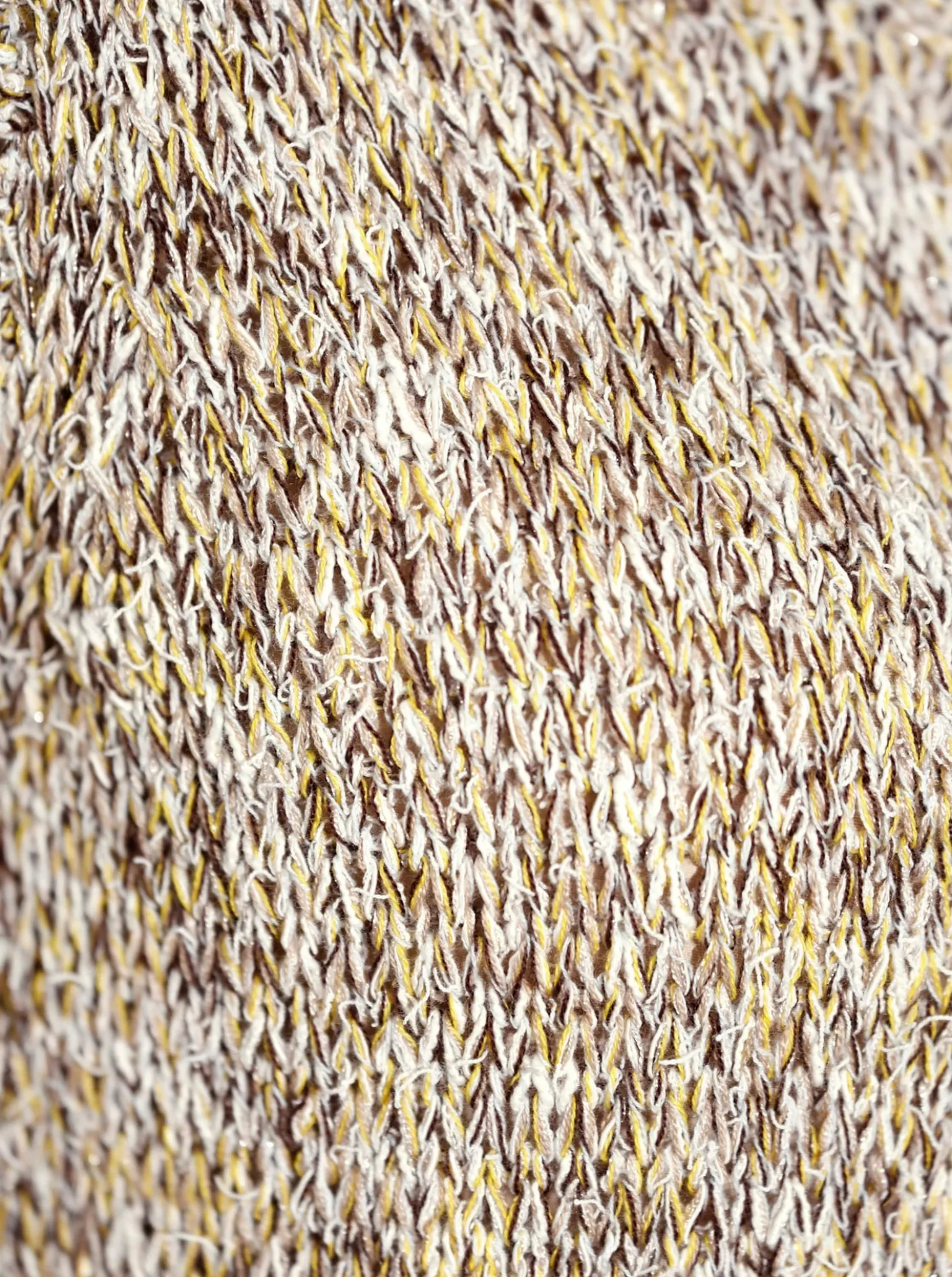3/4-Arm-Pullover mit Glanzgarn