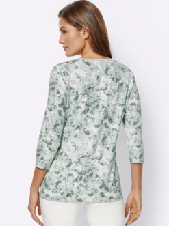 3/4-Arm-Shirt im Digitalprint