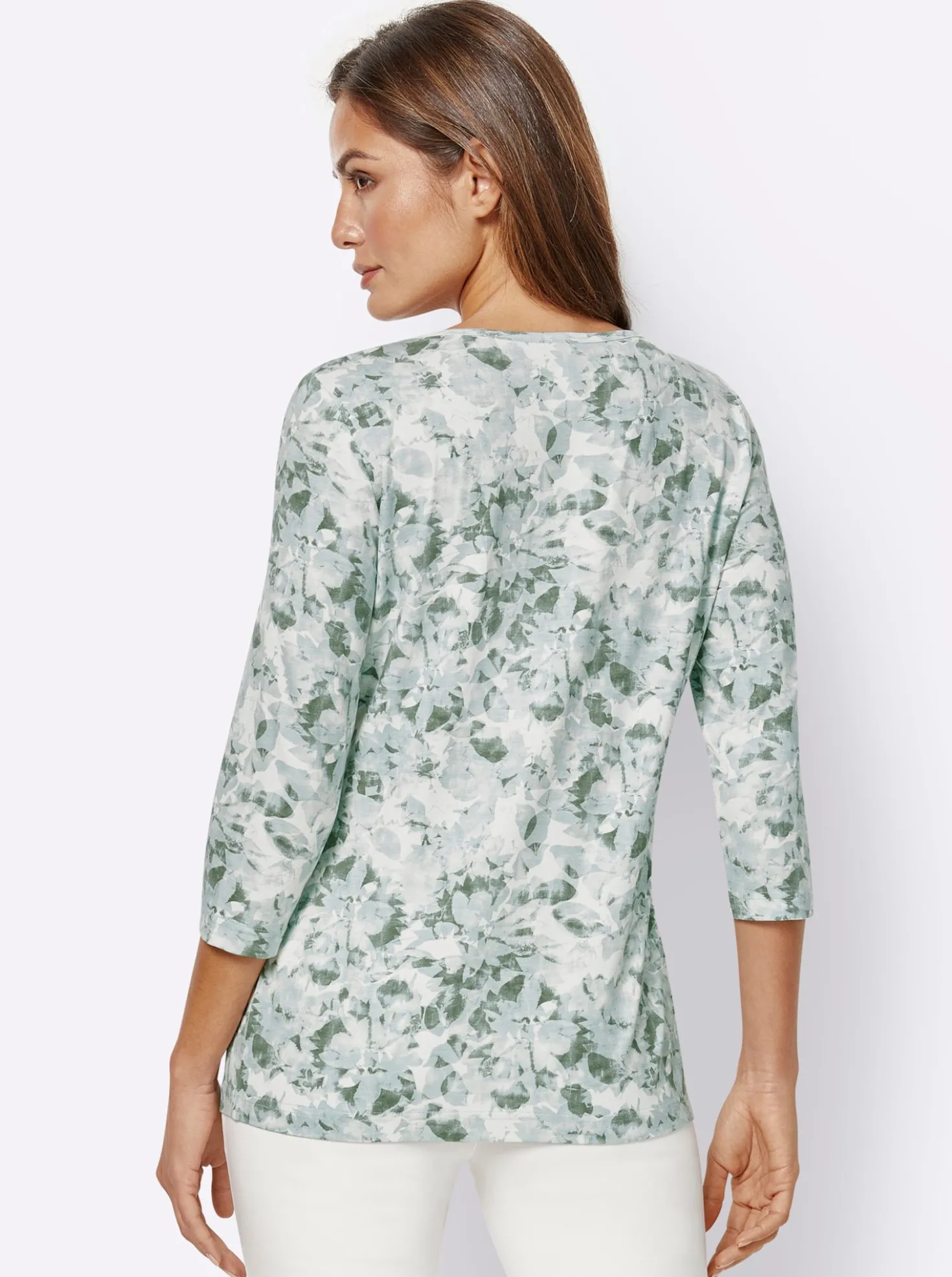 3/4-Arm-Shirt im Digitalprint