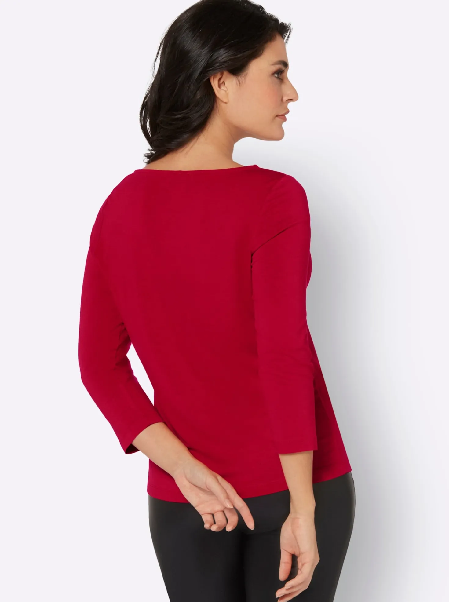 3/4-Arm-Shirt mit Cut-Outs