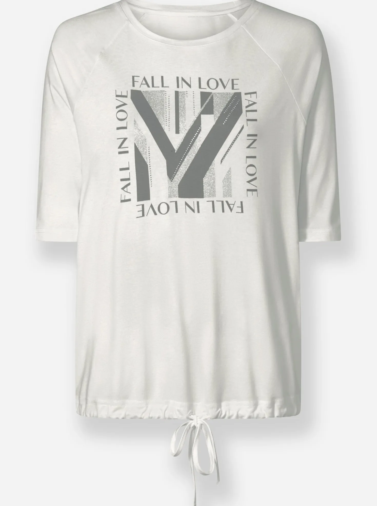 3/4-Arm-Shirt mit Foliendruck