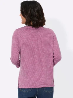 3/4-Arm-Shirt mit U-Boot-Ausschnitt