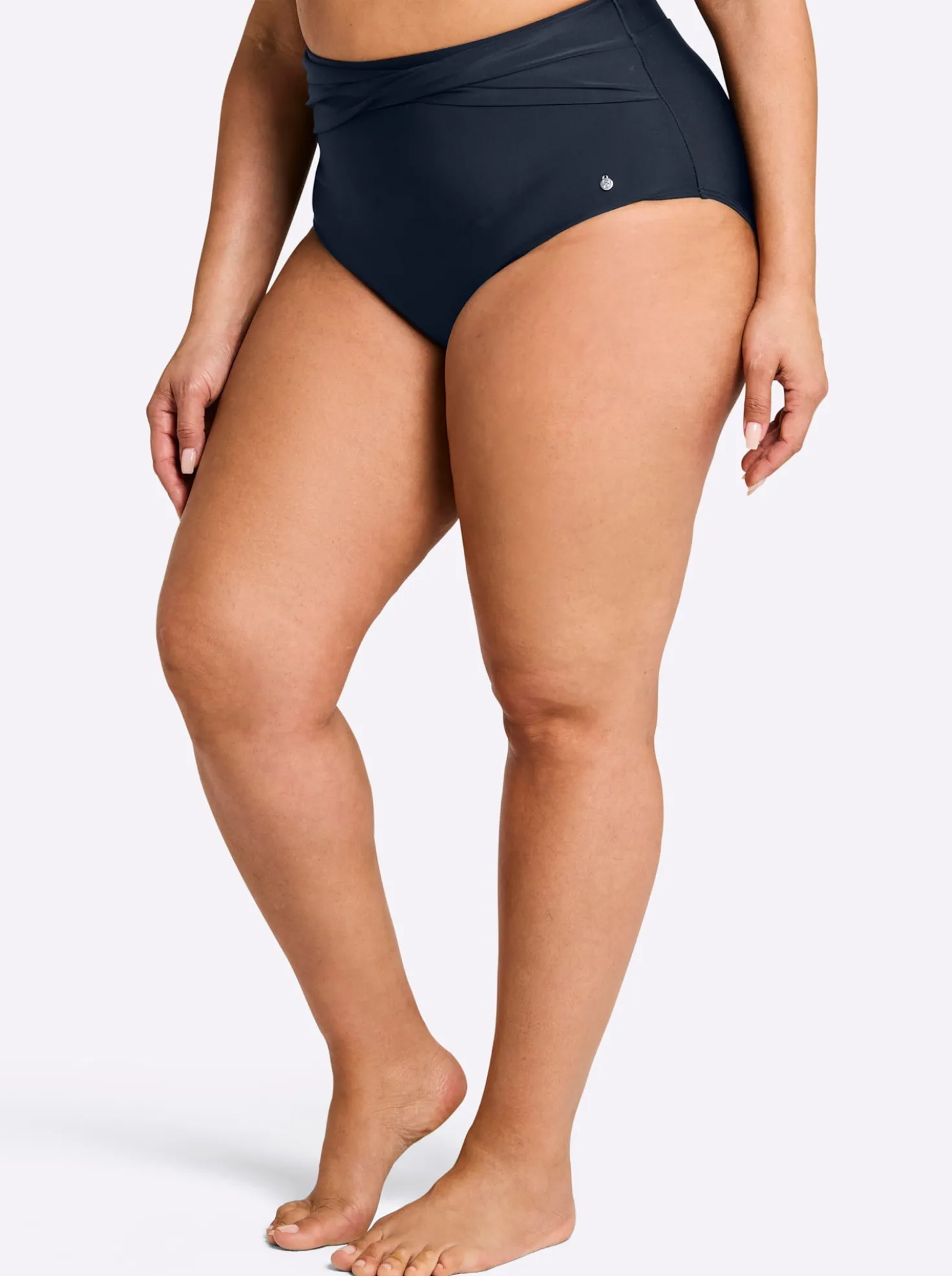 Badehose mit Wickel-Detail und Shaping-Effekt