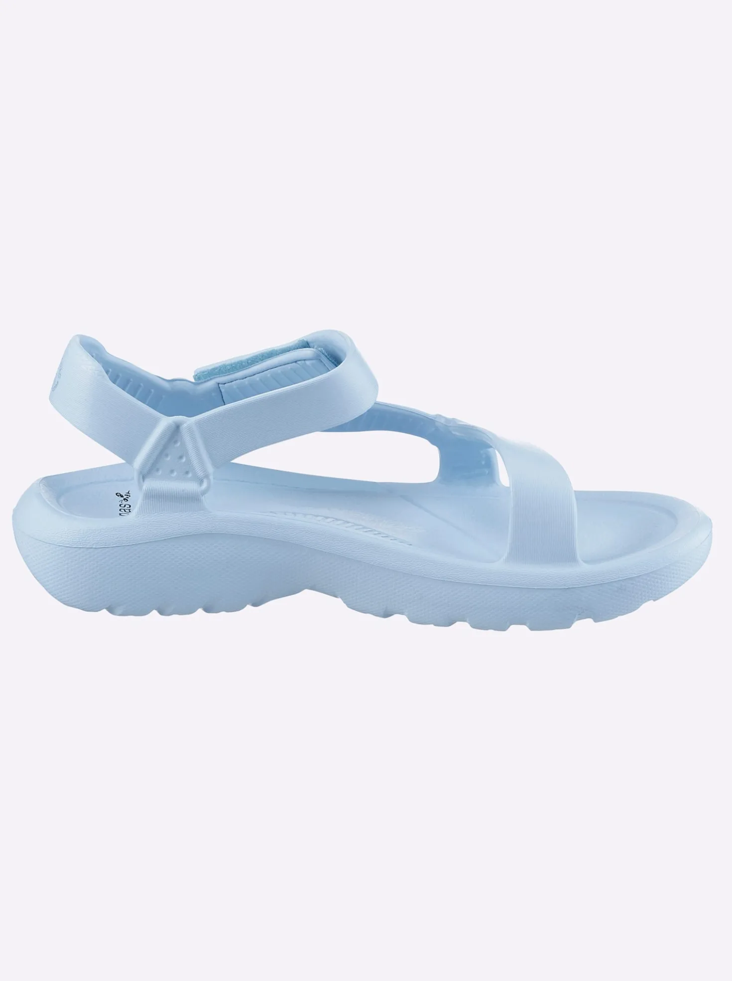 Badesandale mit Klettverschluss