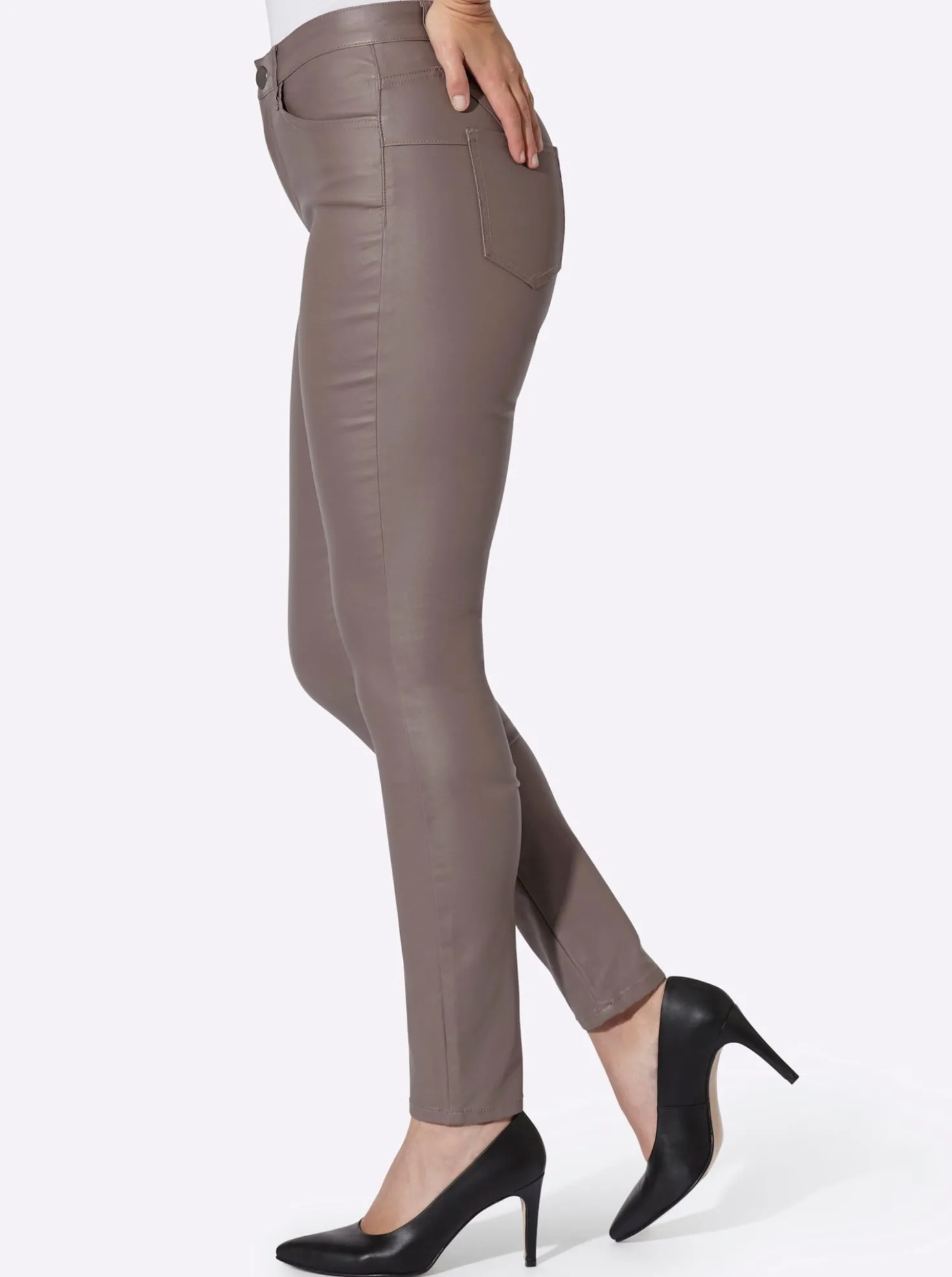 Bauchweg-Hose integriertes Power-Mesh