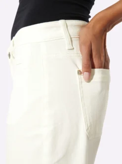 Baumwollhose mit Bügelfalten