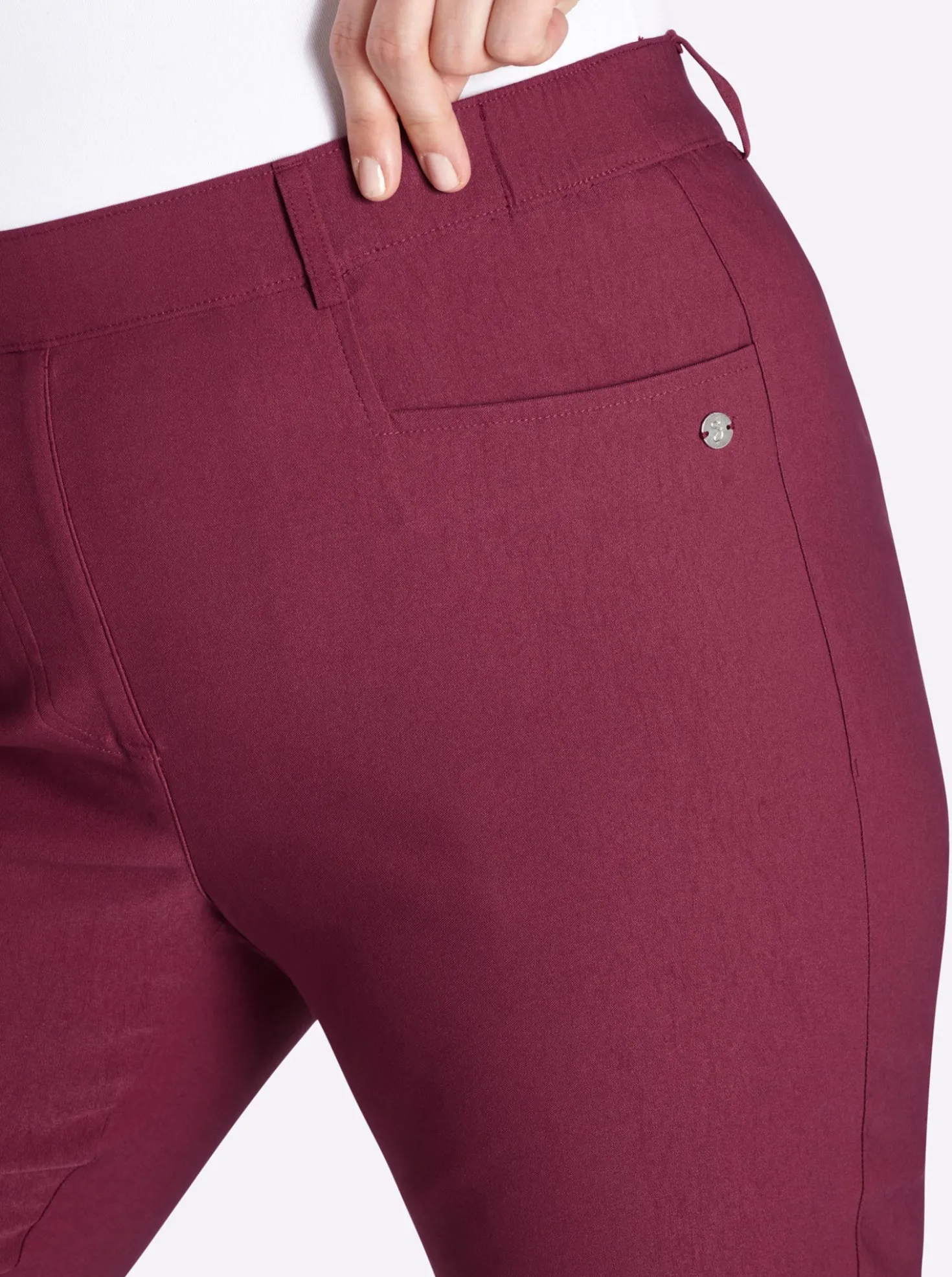 Bengalinhose in 7/8-Länge mit Seitenschlitzen