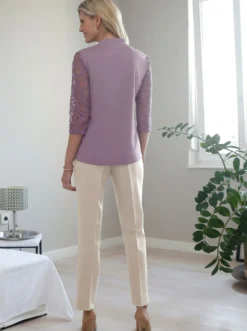 Bengalinhose mit Zierreißverschlüssen