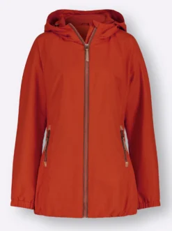 Übergangsjacke in Microfaser-Qualität