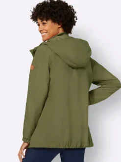 Übergangsjacke in Microfaser-Qualität