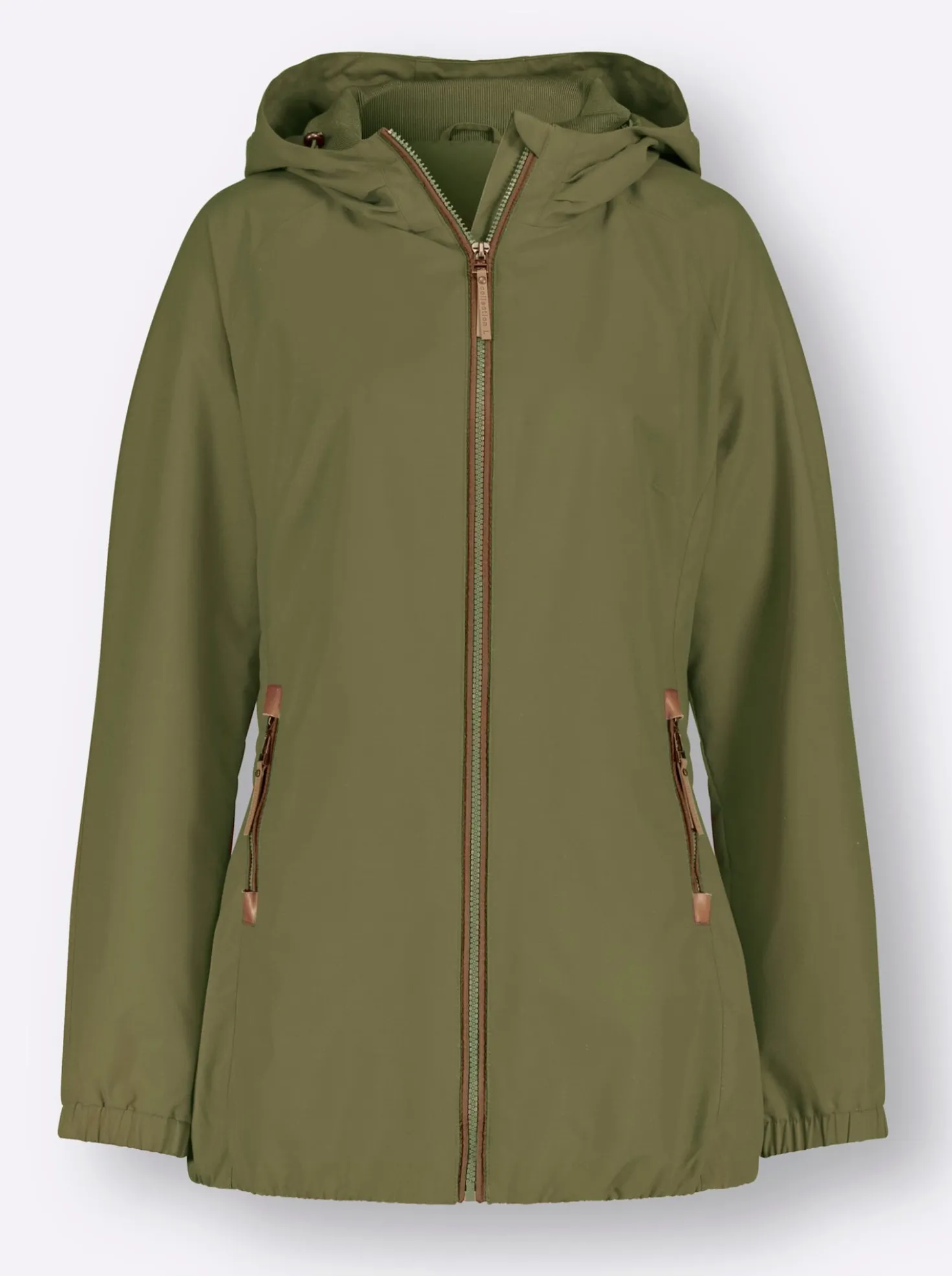 Übergangsjacke in Microfaser-Qualität