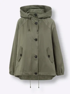 Übergangsjacke mit leichtem Glanz