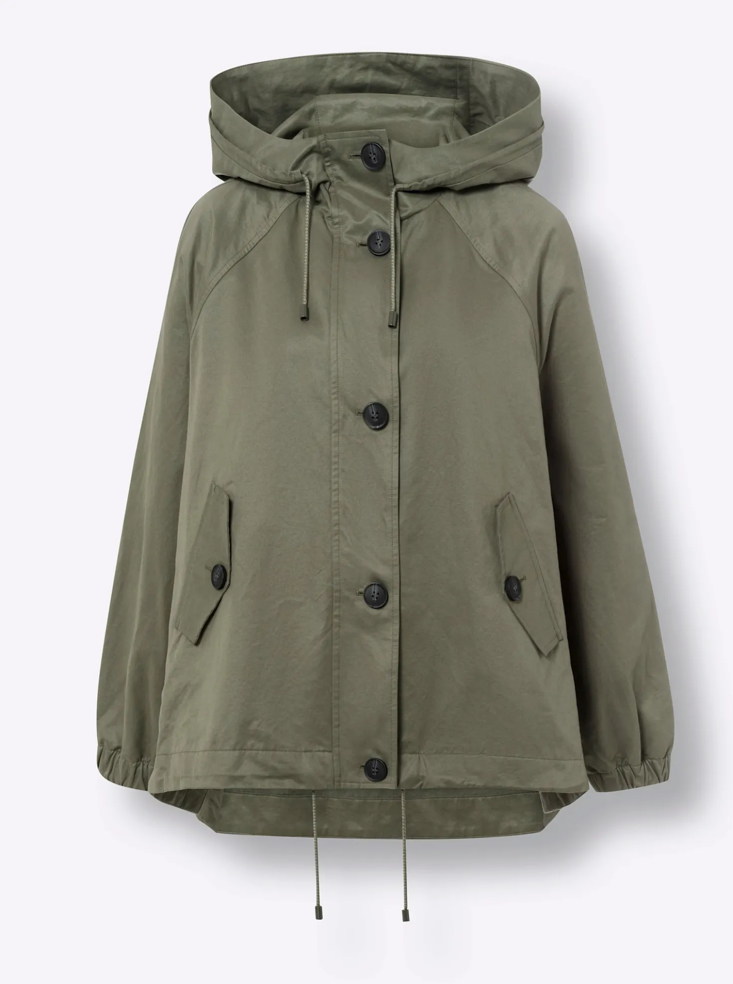Übergangsjacke mit leichtem Glanz