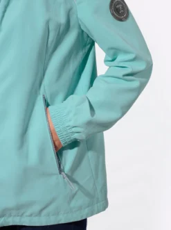 Übergangsjacke mit Tunnelzug auf Taillenhöhe