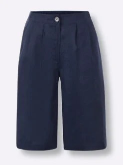 Bermudas aus reinem Leinen