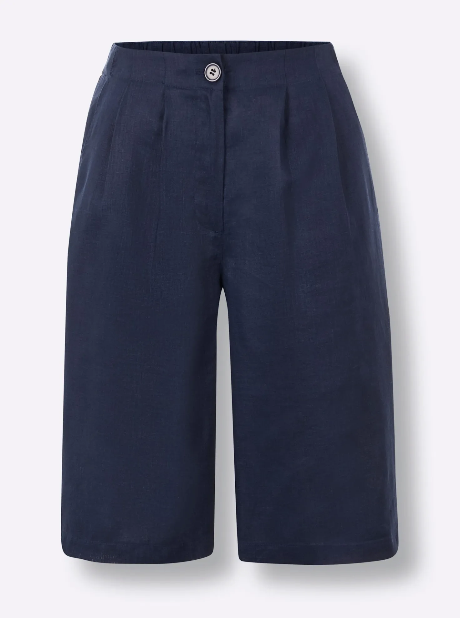 Bermudas aus reinem Leinen