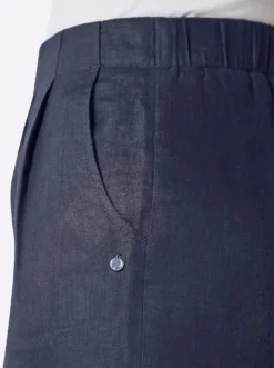 Bermudas aus reinem Leinen