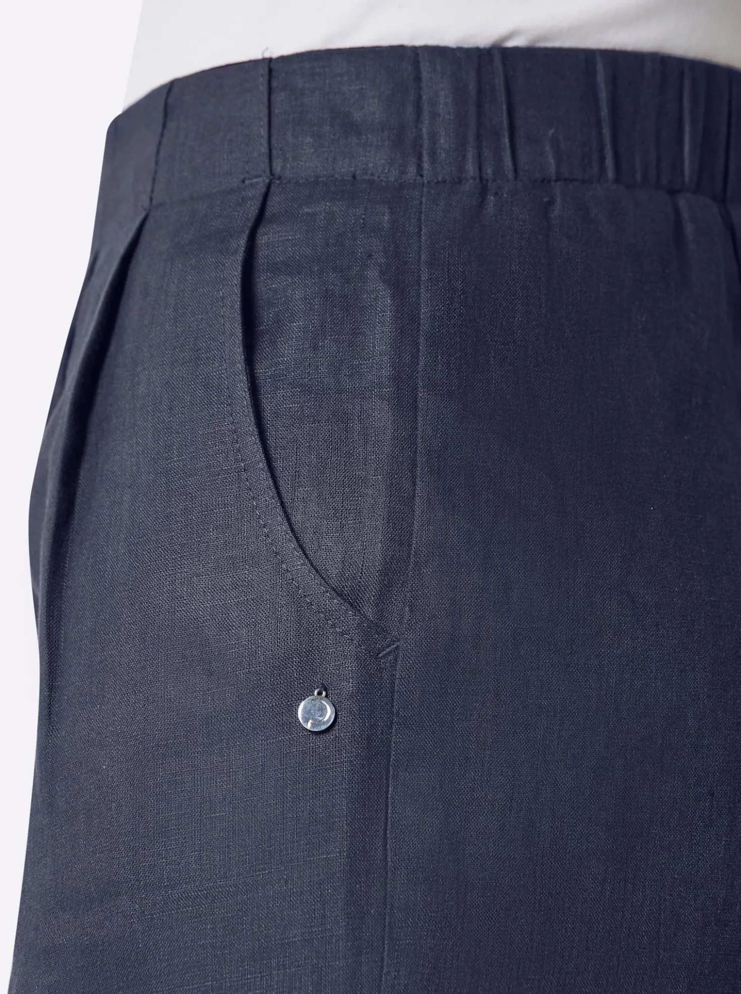 Bermudas aus reinem Leinen