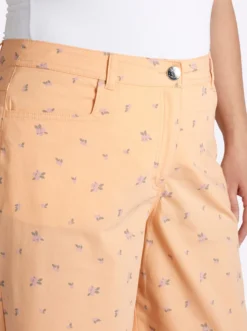 Bermudas mit Minimalprint