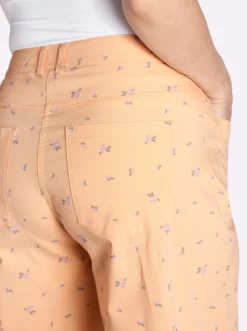Bermudas mit Minimalprint