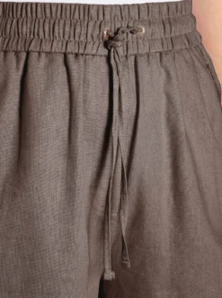 Bermudas mit Pailletten entlang der Taschen