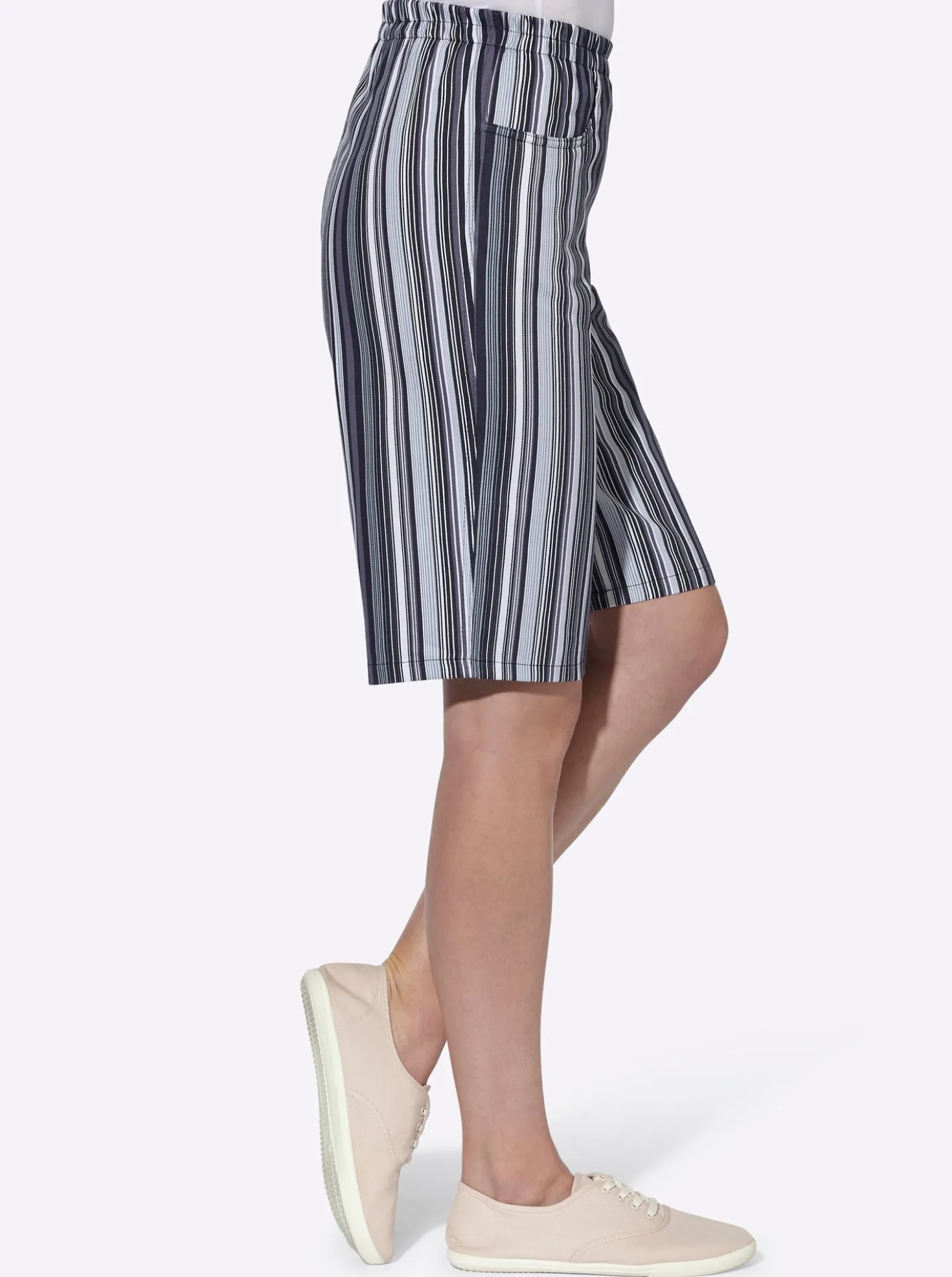 Bermudas mit Rundum-Dehnbund
