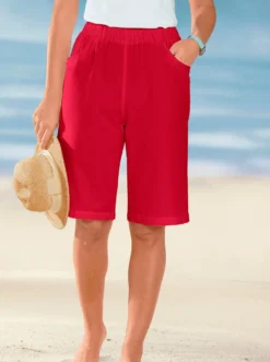Bermudas mit Rundum-Dehnbund