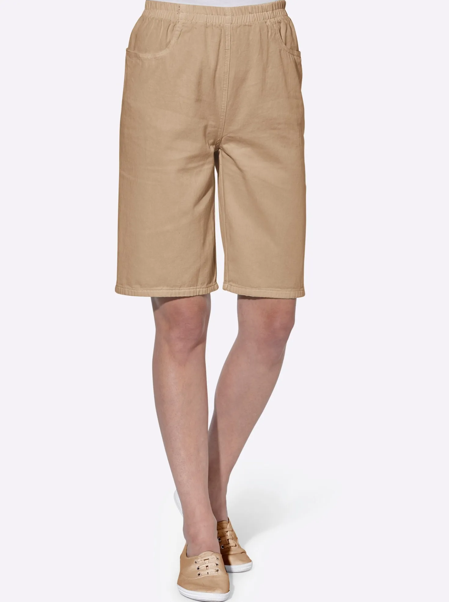Bermudas mit Rundum-Dehnbund