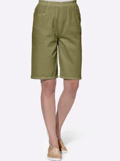 Bermudas mit Rundum-Dehnbund
