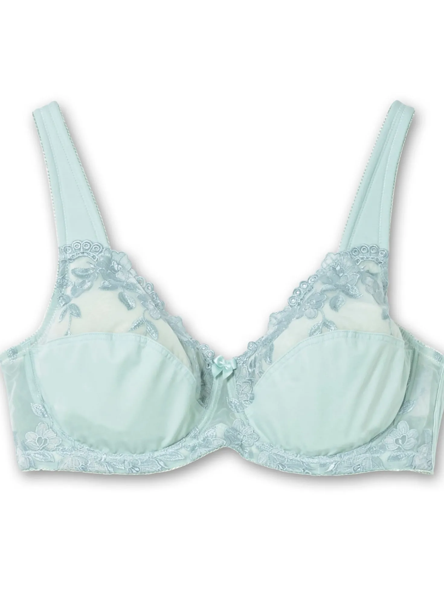 Bügel-BH mit leicht transparenter Spitze