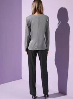 Bügelfaltenhose in Bauch-weg-Form