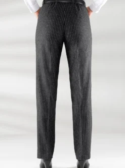 Bügelfaltenhose mit Taillenabnähern