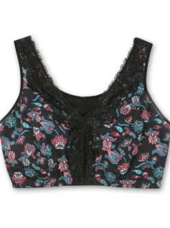 Bügelloser BH in Bustier-Form, mit Spitzenborte