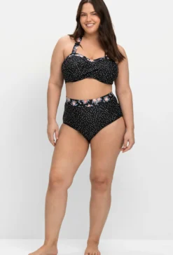 Bikini-Oberteil in Wickeloptik