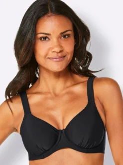 Bikini-Oberteil mit herausnehmbaren Softcups