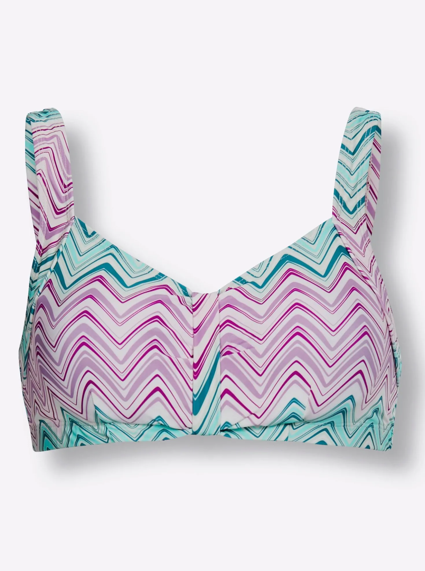 Bikini-Oberteil mit Raffung