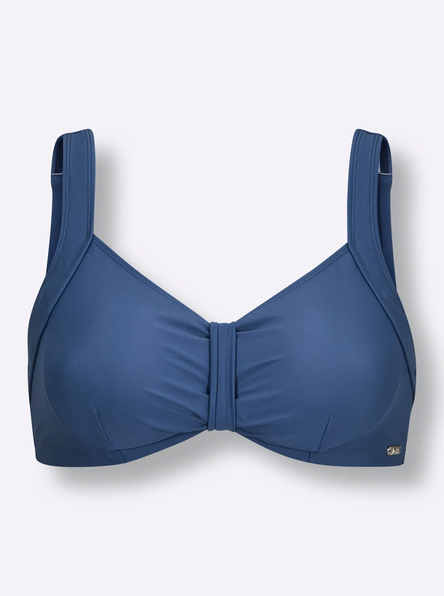 Bikini-Oberteil mit Zierriegel
