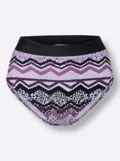 Bikini-Slip mit breiter Blende