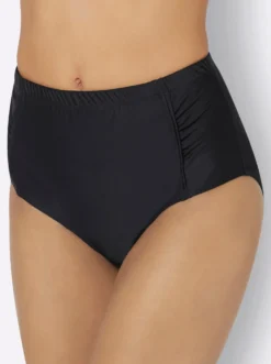 Bikini-Slip mit gerafften Seitenpartien