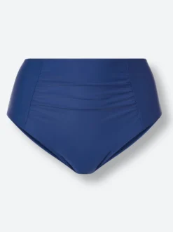 Bikini-Slip mit Raffung