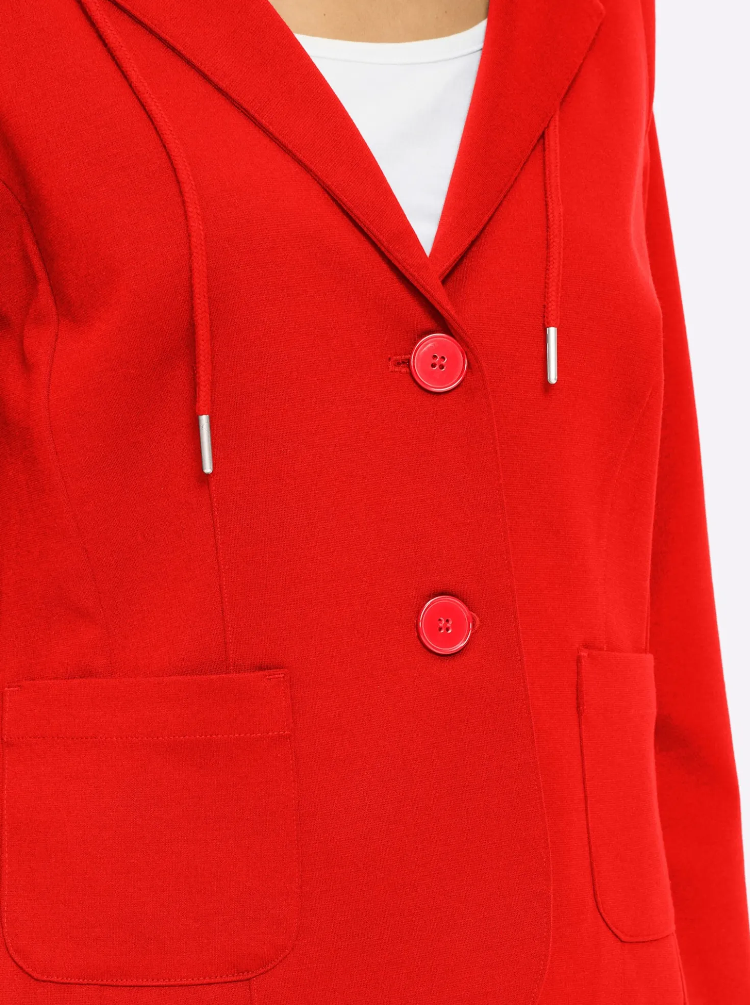 Blazer mit Kapuze