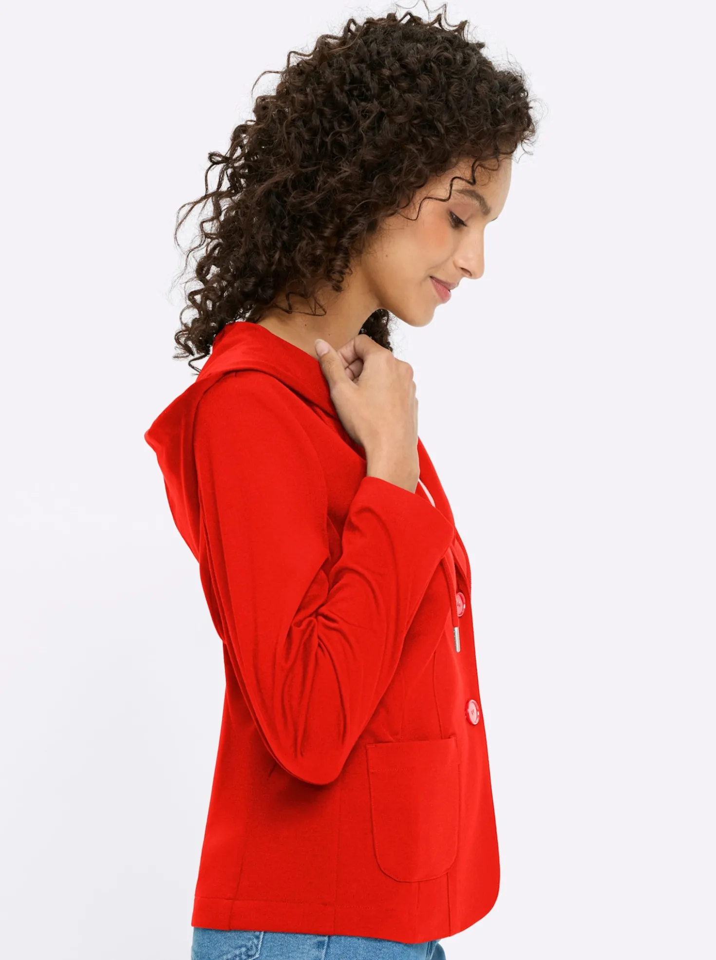 Blazer mit Kapuze