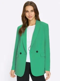 Blazer mit knöpfbarer Innentasche