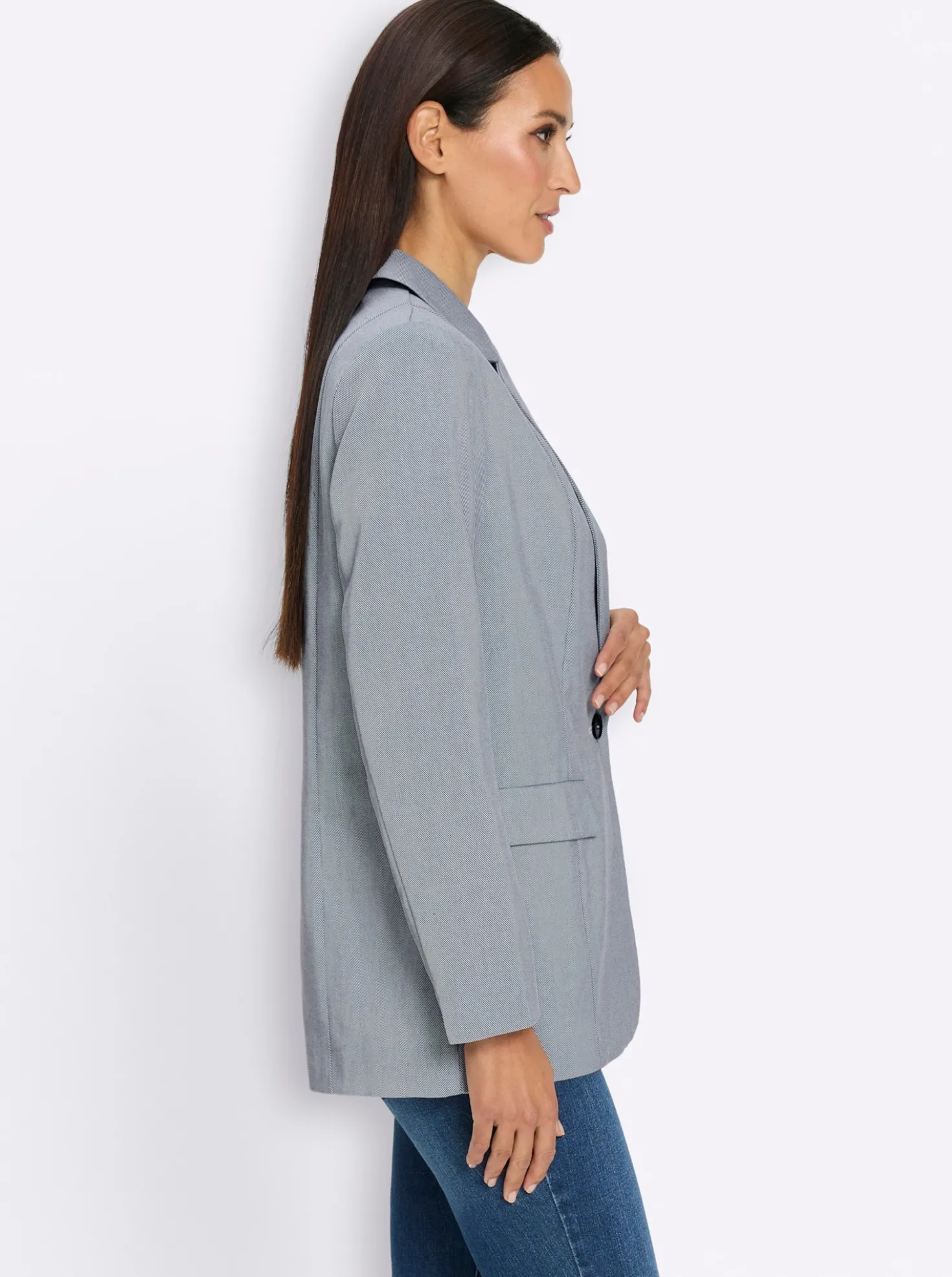 Blazer mit Reverskragen