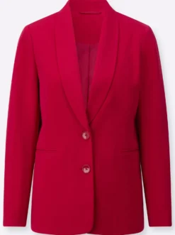 Blazer mit Schulterpolstern