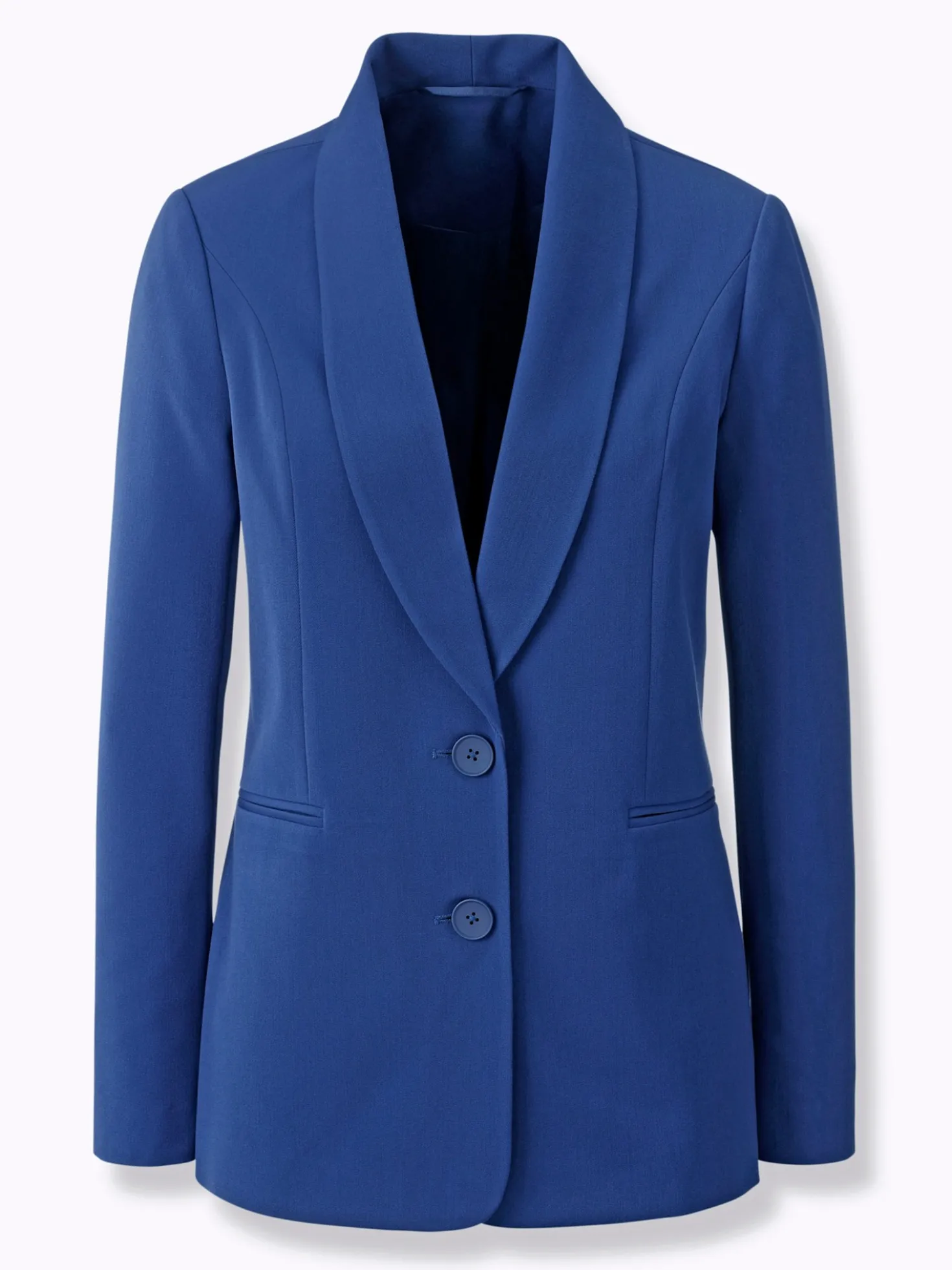 Blazer mit Schulterpolstern