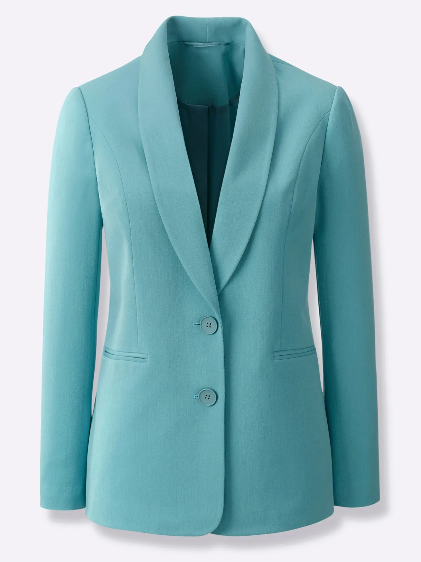Blazer mit Schulterpolstern